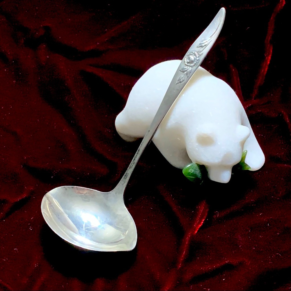Vintage Sterling Gravy Ladle